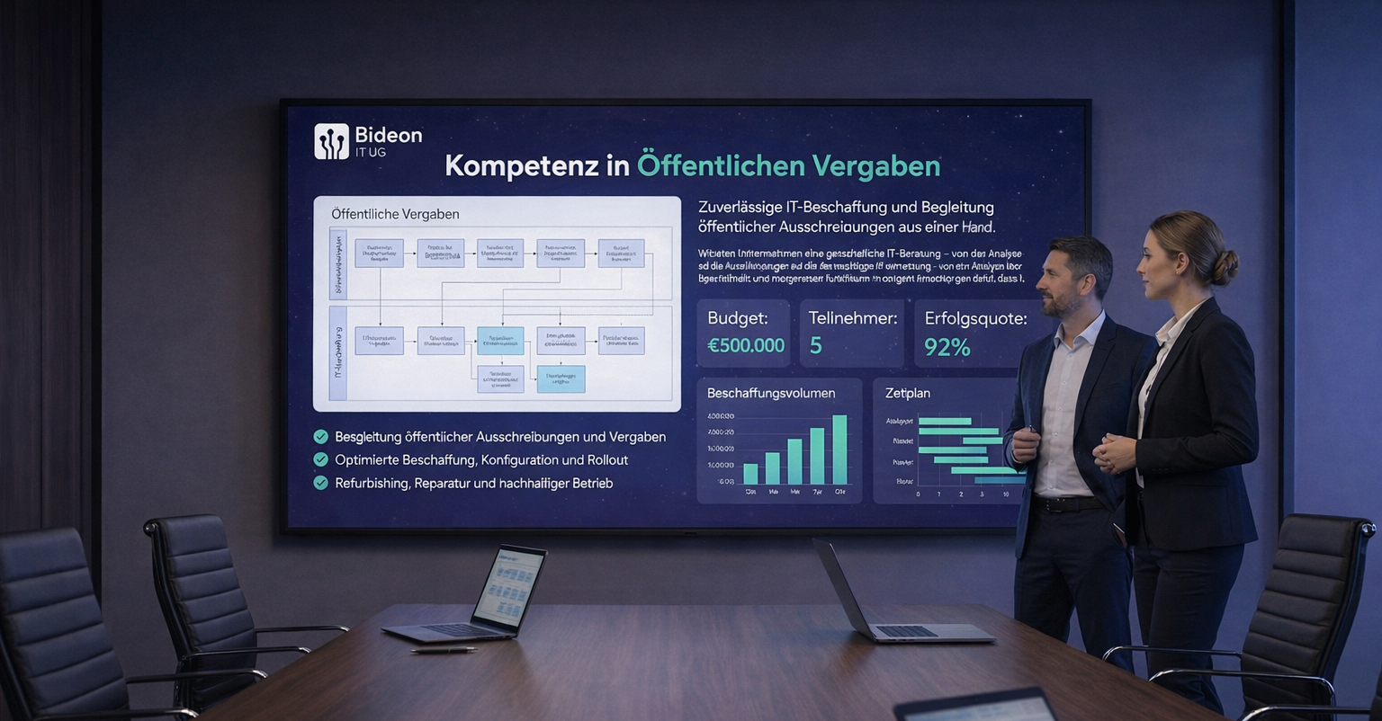 Kompetenz in oeffentlichen Vergaben